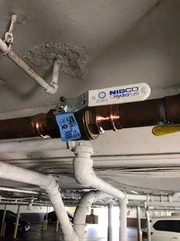 Copper pipe repair and valve work for Backflow Testing in Carbonado